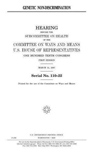 Genetic Non-Discrimination