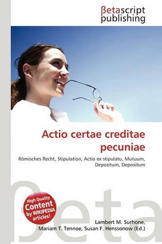 Actio Certae Creditae Pecuniae: (German)
