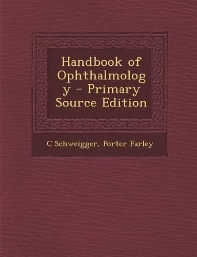 Handbook of Ophthalmology