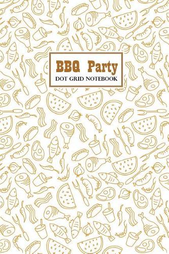 BBQ Party Dot Grid Notebook
