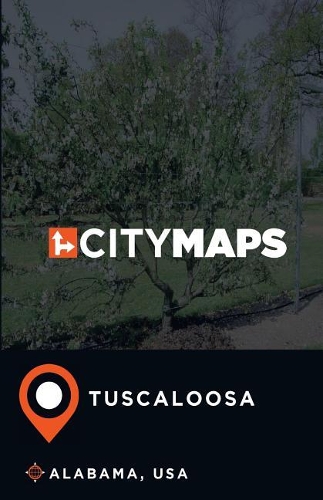 City Maps Tuscaloosa Alabama, USA