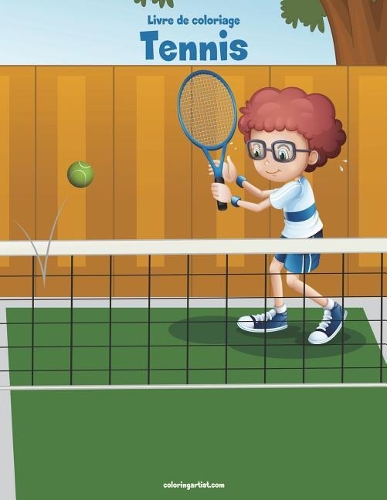 Livre de coloriage Tennis 1