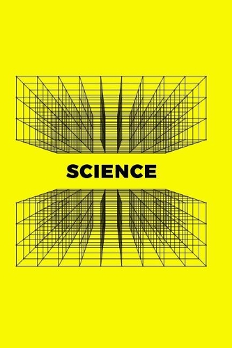 Cool Futuristic Grid Journal: Optical Illusion Blank Lined Composition Notebook 75 Sheets / 150 Pages 6 x 9 inch