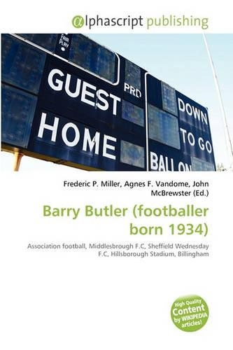 Barry Butler (Footballer Born 1934)