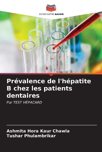 Prévalence de l'hépatite B chez les patients dentaires