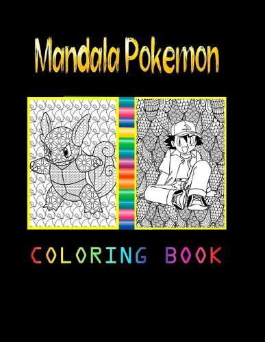 Mandala Pokemon Coloring Book