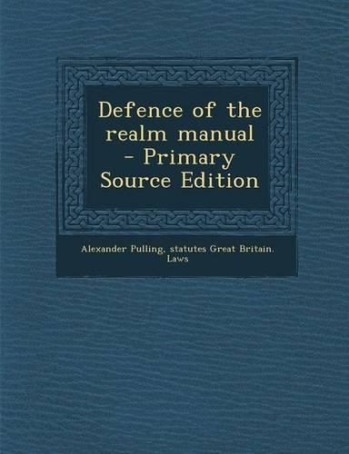 Defence of the Realm Manual