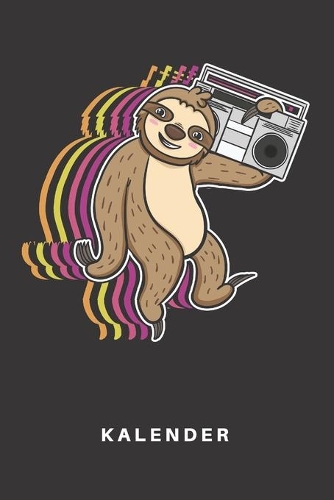 Kalender: Kalender - Notizkalender - Schreibkalender - Jahreskalender - Tageskalender - DIN A5 - Faultier - Faultiere - Zoo - Tier - Tiere - Tierpfleger - Lus