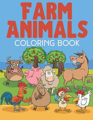 Farm Animals Coloring Book