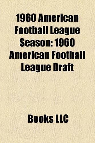 1960 American Football League Season: 1960 American Football League Draft(English)