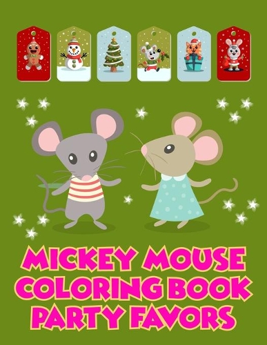 Mickey Mouse Coloring Book Party Favors