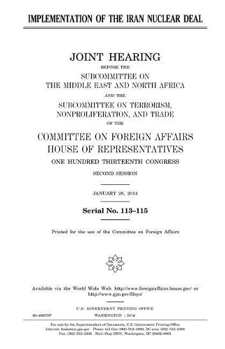Implementation of the Iran nuclear deal