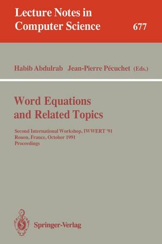 Word Equations and Related Topics