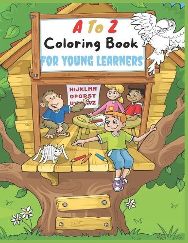 A To Z Coloring Book For Young Learners
