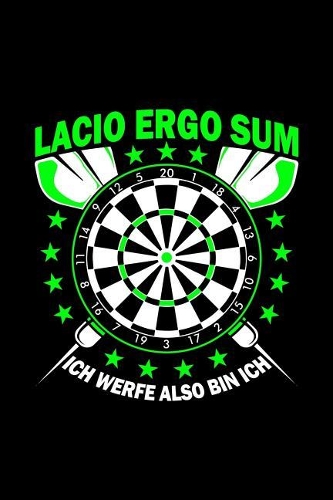 Ich Werfe Also Bin Ich: A5 Punkteraster Trainingstagebuch Für Darter - Dart Notizbuch als Darts Geschenk - Notebook für Dartspieler - Dart Zubehör Notizblock Lustige Darten