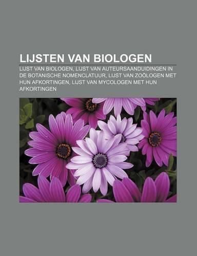 Lijsten Van Biologen