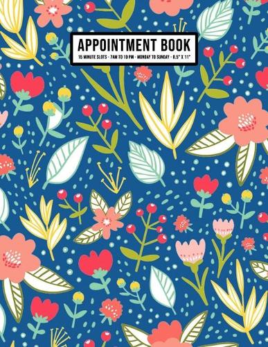 Floral Appointment Book