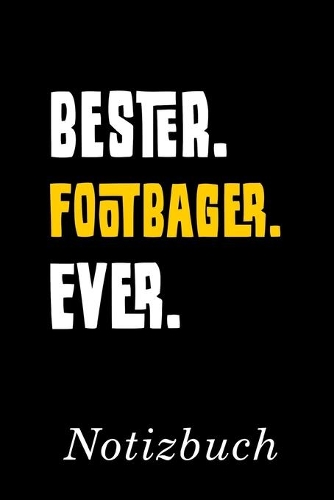 Bester Footbager Ever Notizbuch