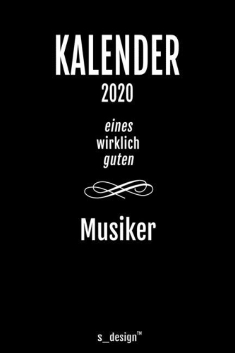 Kalender 2020 für Musiker