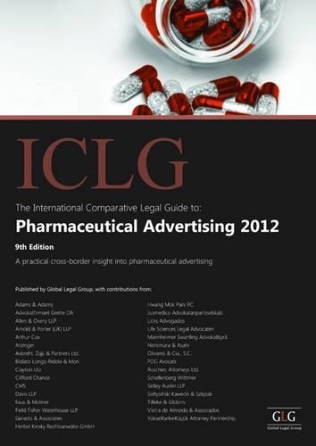 The International Comparative Legal Guide to: Pharmaceutical Advertising