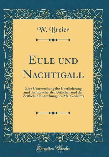 Eule Und Nachtigall