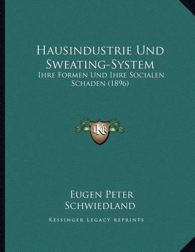 Hausindustrie Und Sweating-System