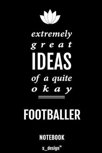 Notebook for Football Players / Footballer