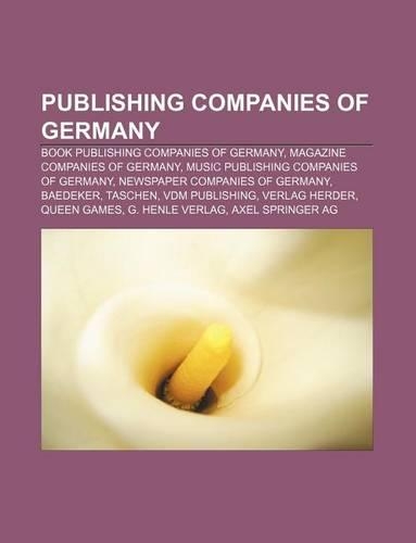 Publishing Companies of Germany