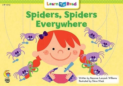 Spiders, Spiders Everywhere: (Learn-To-Read)