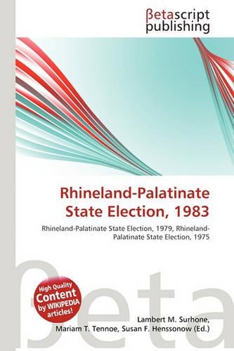 Rhineland-Palatinate State Election, 1983: (English)