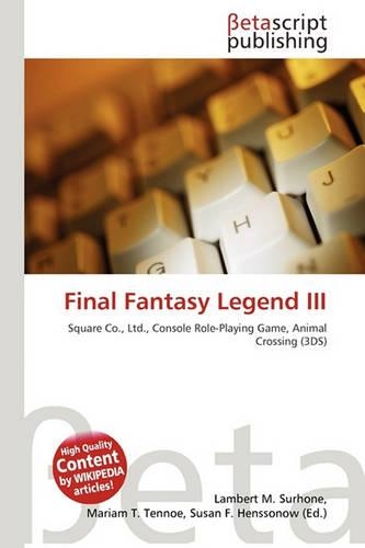 Final Fantasy Legend III: (English)
