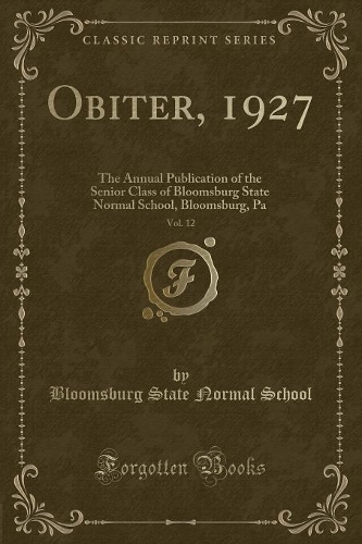 Obiter, 1927, Vol. 12