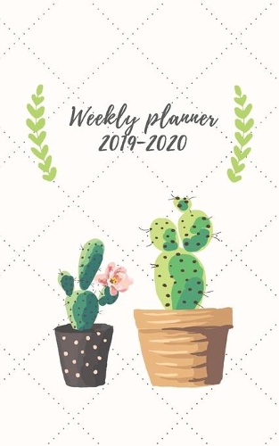 Weekly Planner 2019-2020: 24 Months Two Years Weekly Planner (January 2019 - December 2020) with Priorities and To Do List Monday to Sunday 5x8 Inch Notebook Organizer (Volum(Weekly Planner 2019-2020)