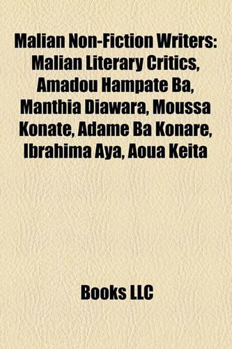 Malian Non-Fiction Writers