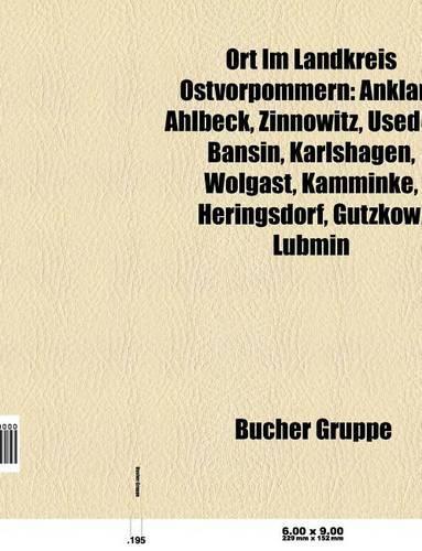 Ort Im Landkreis Ostvorpommern