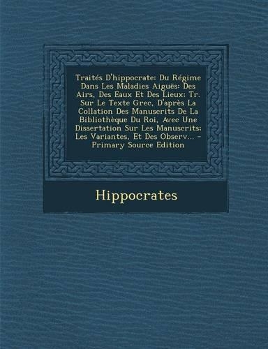 Traites D'Hippocrate