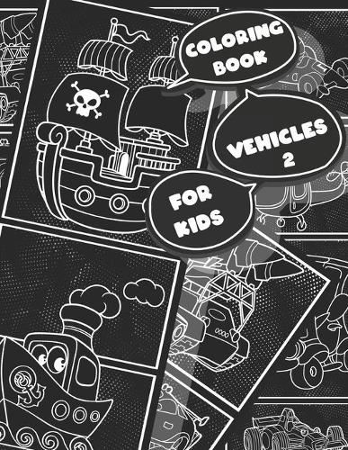Coloring Book Vehicles for Kids 2