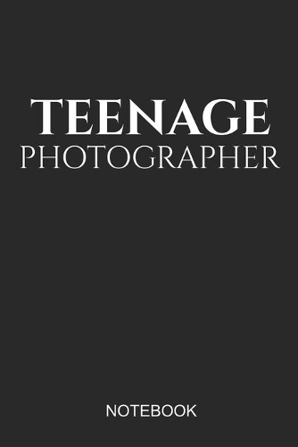 Teenage Photographer Notebook