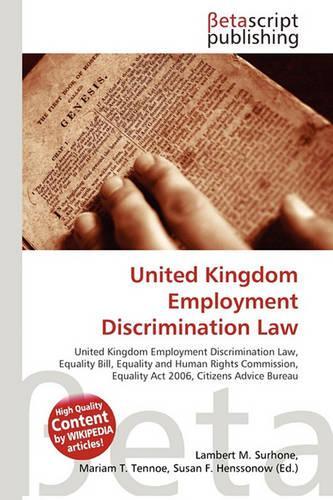 United Kingdom Employment Discrimination Law: (English)