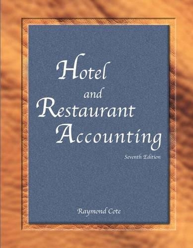 Hotel and Restaurant Accounting with Answer Sheet (Ahlei): Includes Final Examination Answer Sheet