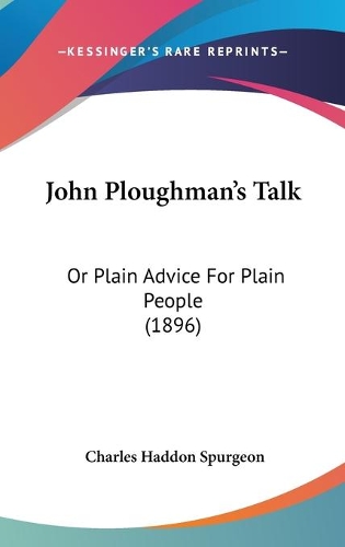 John Ploughman's Talk