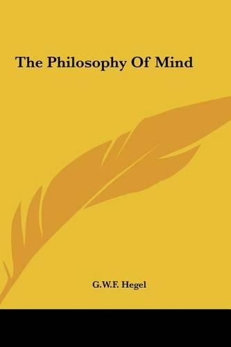 The Philosophy Of Mind: (English)