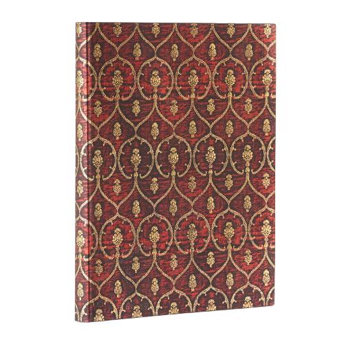 Red Velvet Ultra Unlined Softcover Flexi Journal (Elastic Band Closure)