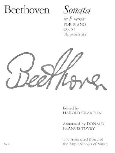 Piano Sonata in F Minor, Op. 57: No. 23(Signature S.)