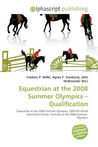 Equestrian at the 2008 Summer Olympics - Qualification