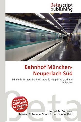 Bahnhof Munchen-Neuperlach Sud