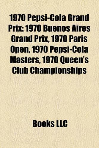 1970 Pepsi-Cola Grand Prix