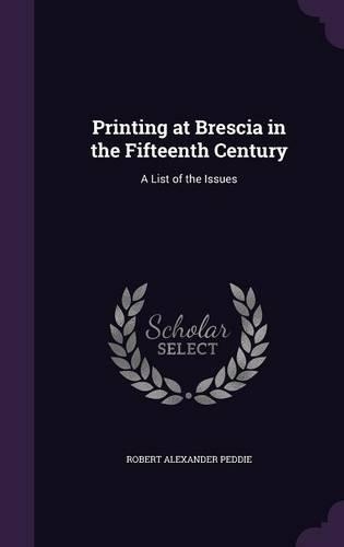 Printing at Brescia in the Fifteenth Century