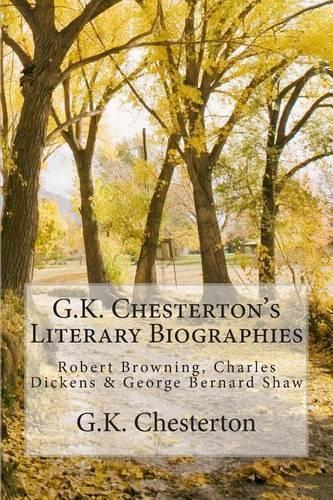 G.K. Chesterton's Literary Biographies