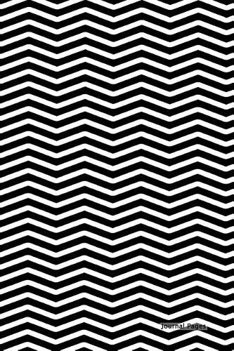 Journal Pages - Black White Waves (Bullet Journal)